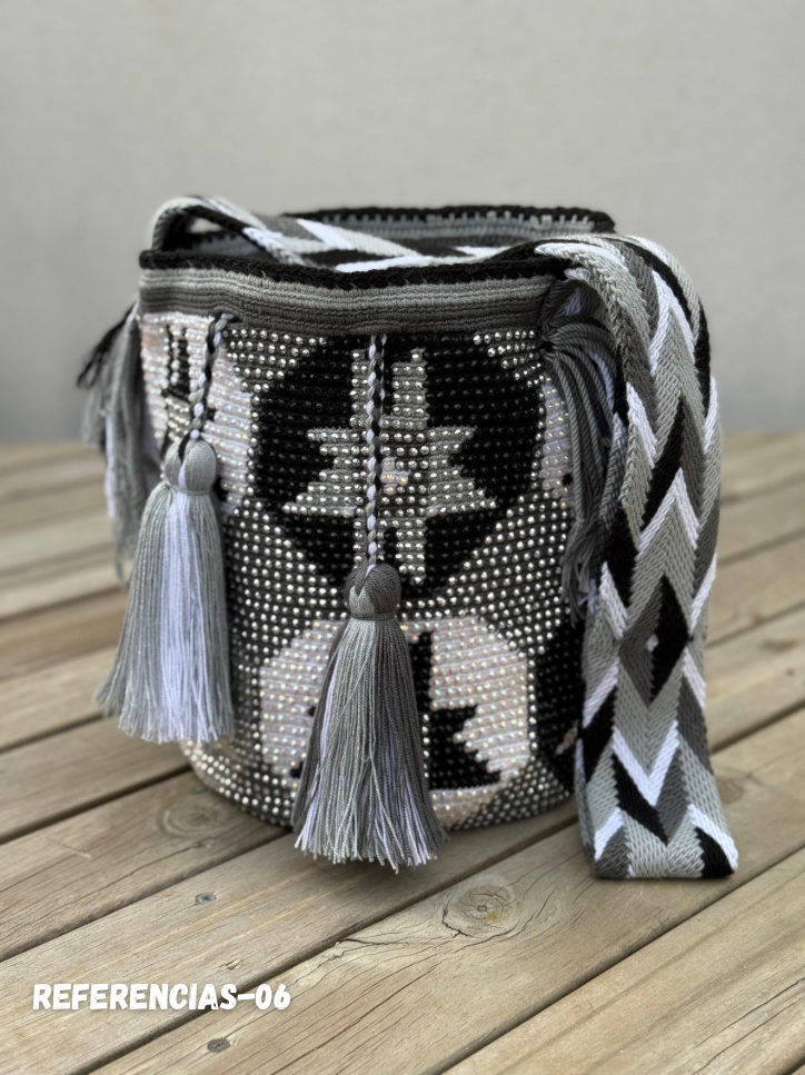 Large Pearl Wayuu Backpack