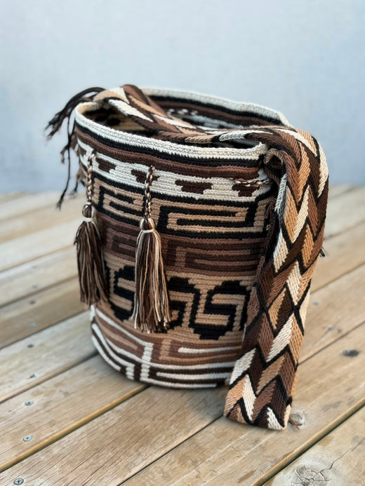 Mochila GRANDE Tonos Tierra (31x28)