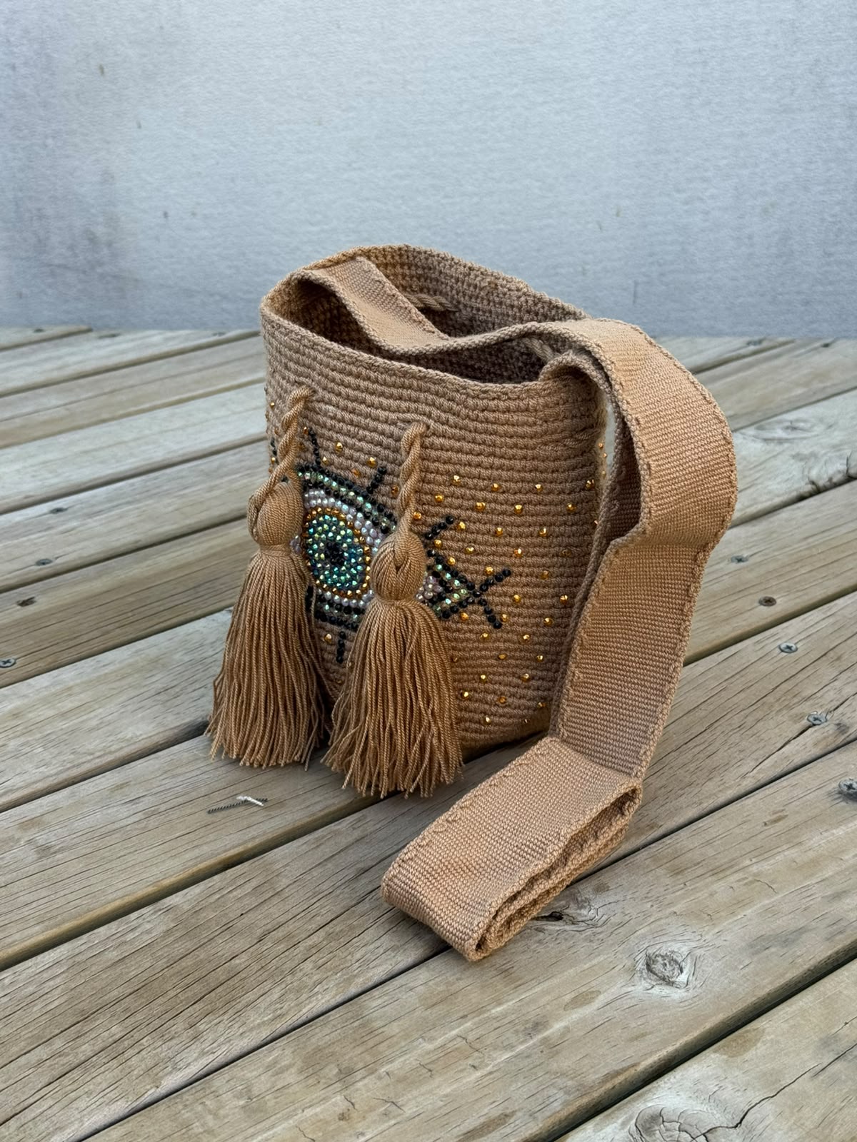 Mochila Pequeña Perlada (17x15)