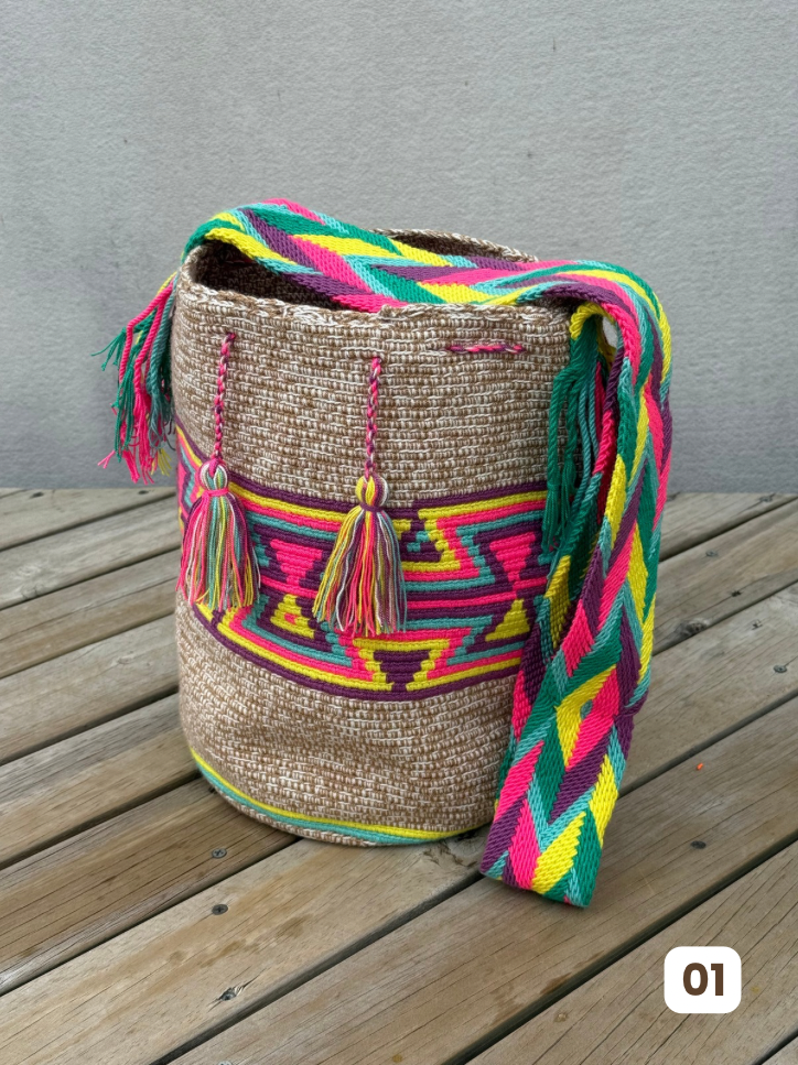 Mochilas GRANDE Matizadas💫 (31x28)