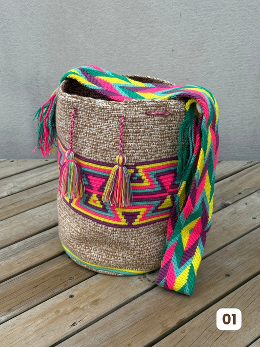 Mochilas GRANDE Matizadas💫 (31x28)