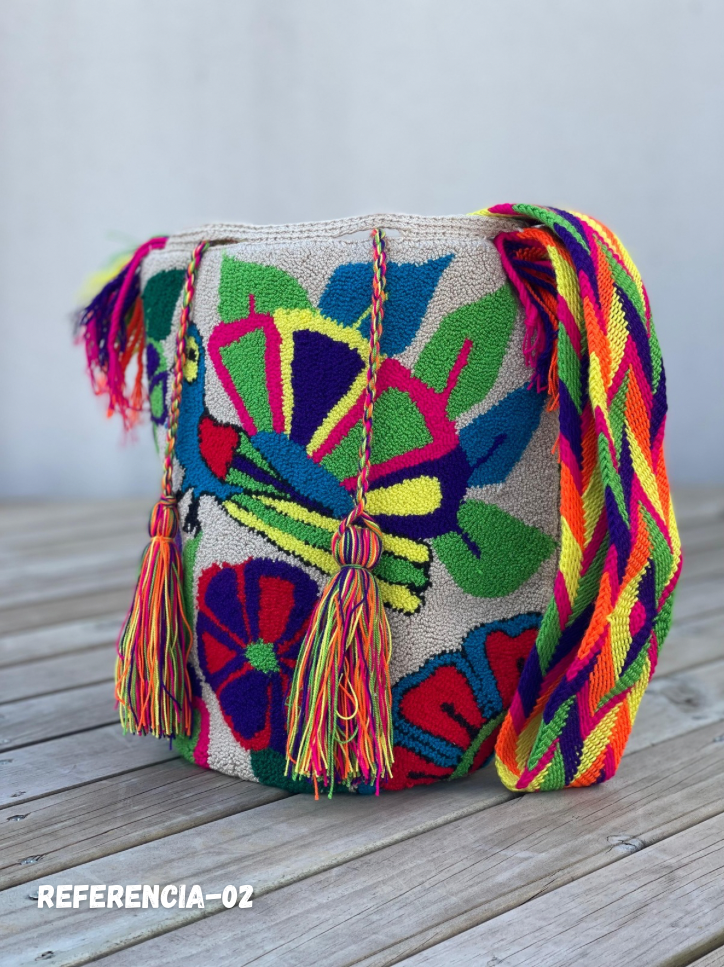 Mochila GRANDE Tapizada (31x28)🦜