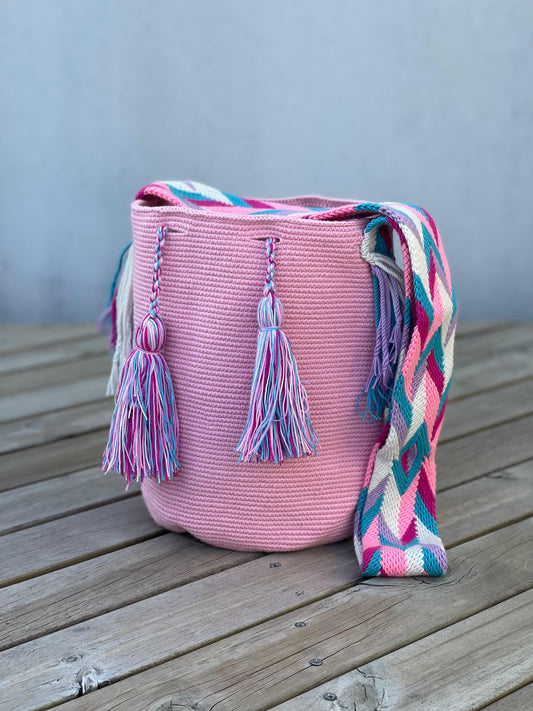 Mochila GRANDE Tonos Pastel 🎂(31x28)