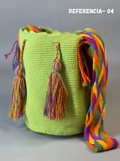 Mochila GRANDE Tonos Pastel 🎂(31x28)