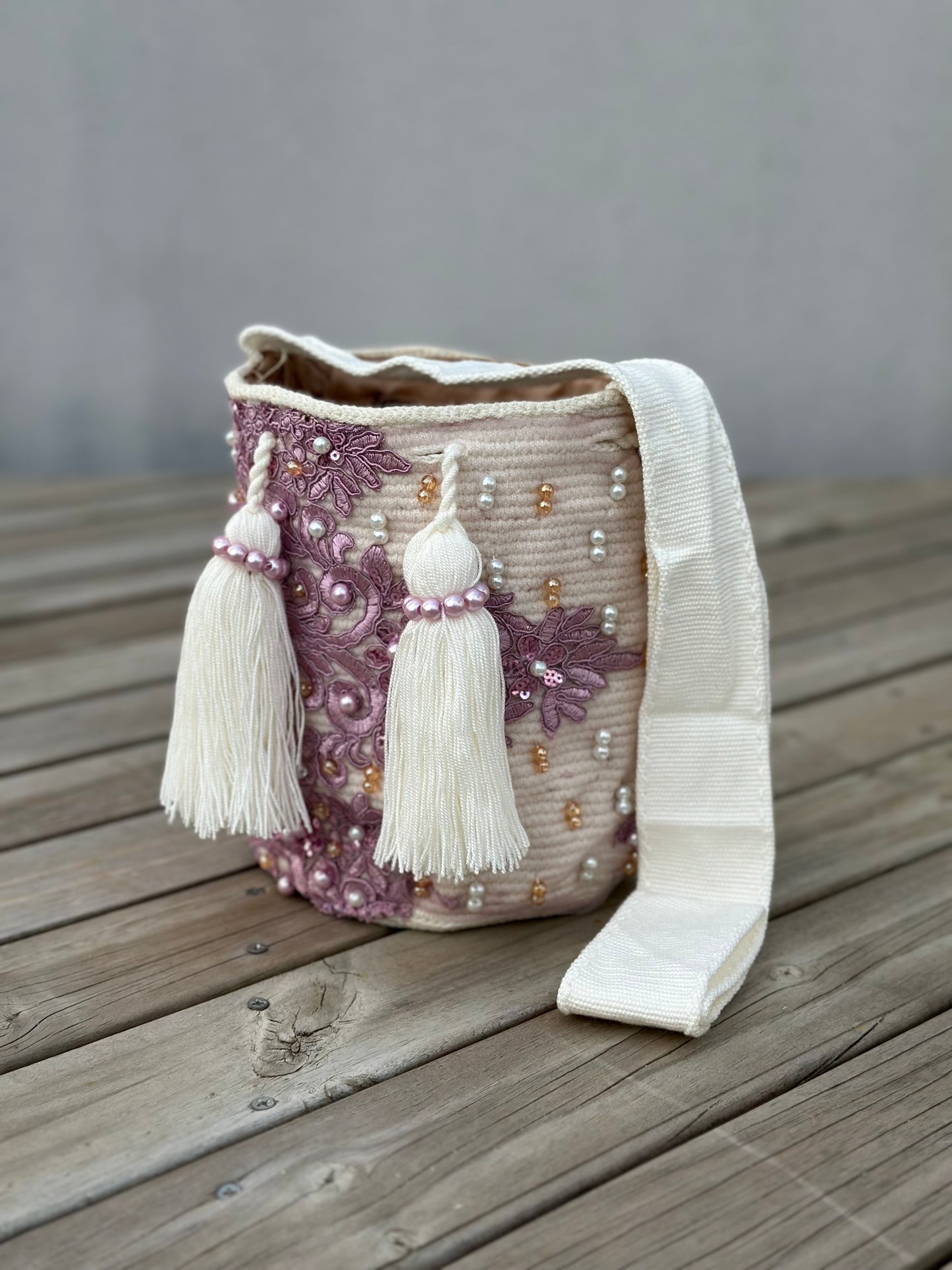 Mochila MEDIANA Recamada🌟💎(22x20)