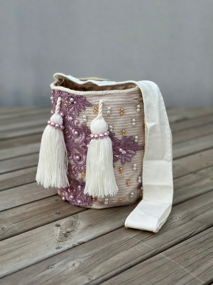 Mochila MEDIANA Recamada🌟💎(22x20)