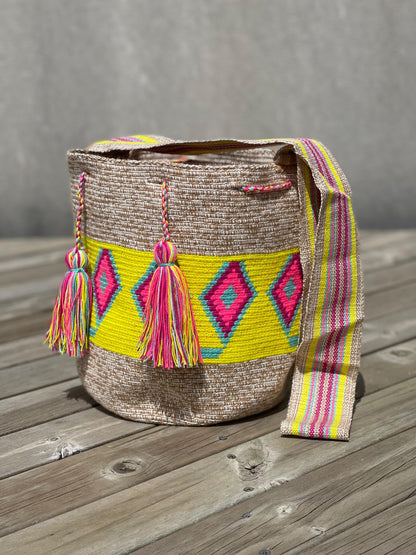Nuanced Wayuu backpack