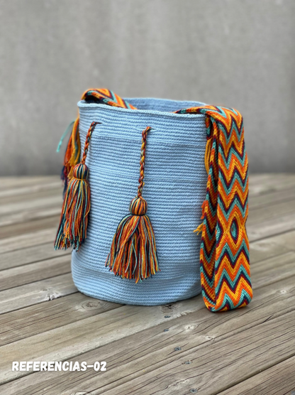 Mochila GRANDE Tonos Pastel 🎂(31x28)