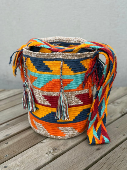 Nuanced Wayuu backpack