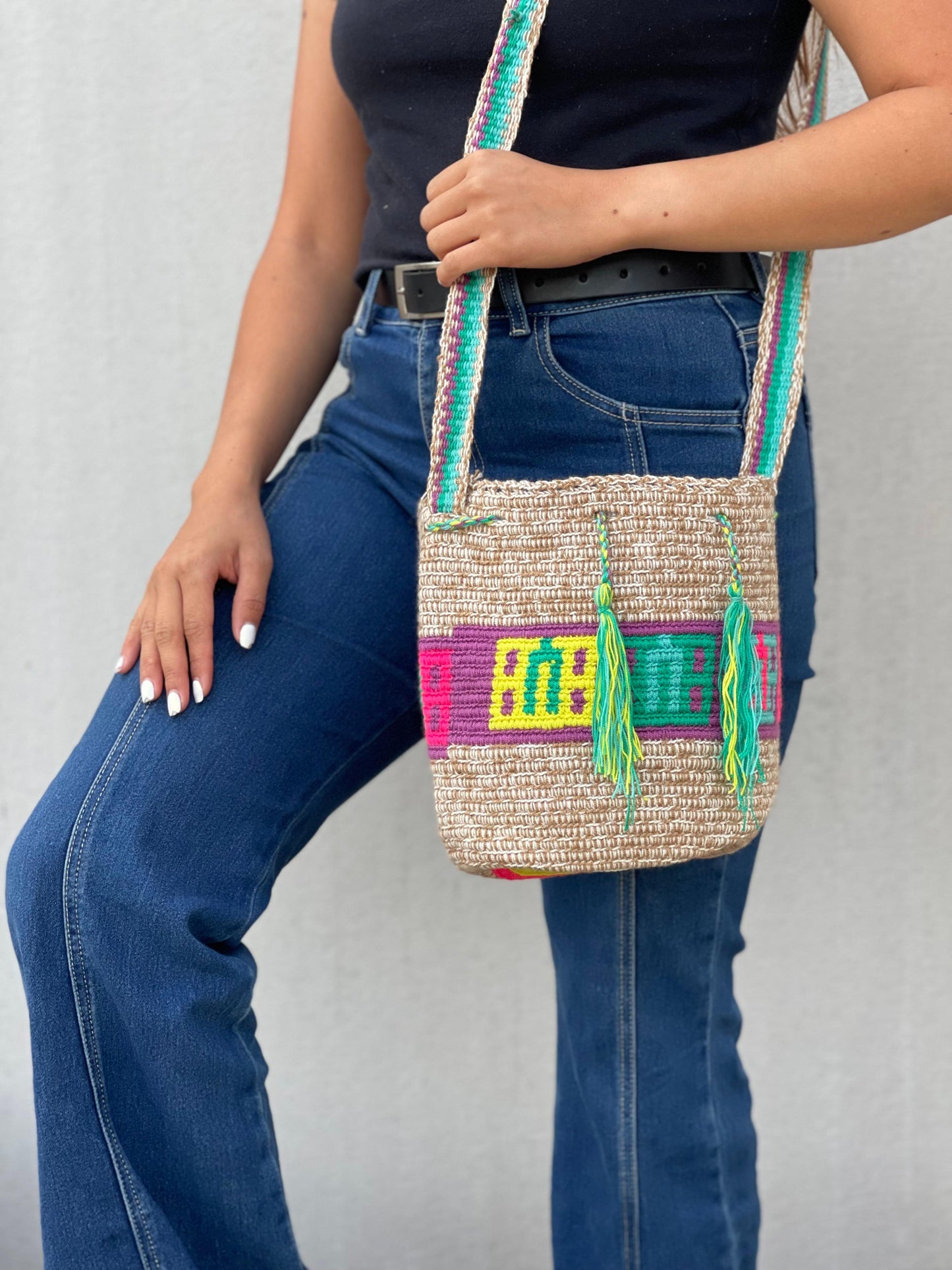 Mochila MEDIANA Matizada (22x18)⭐️