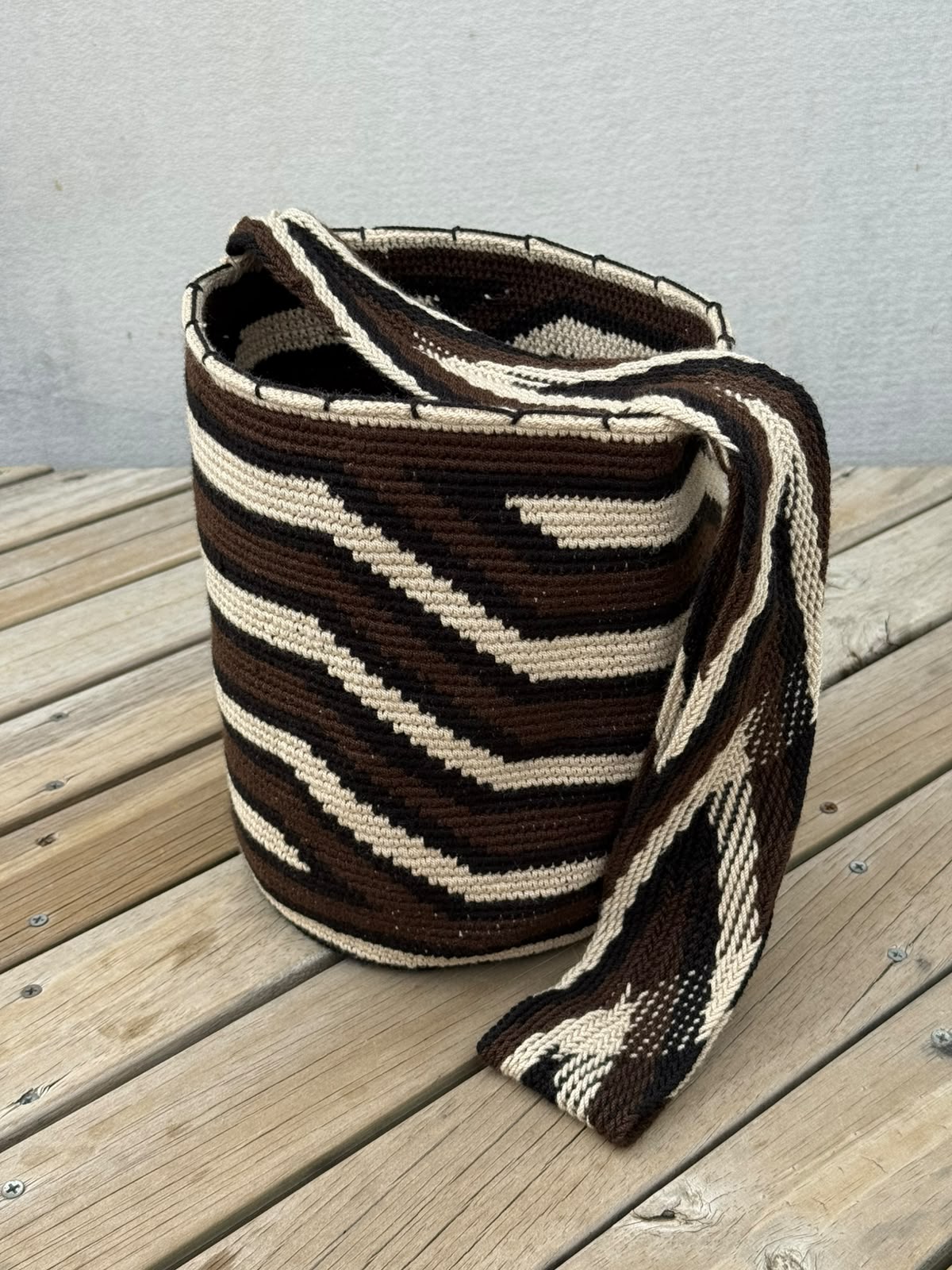Mochila GRANDE tipo Arhuaca (30x28)