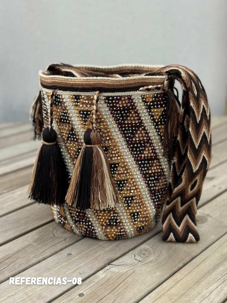 Large Pearl Wayuu Backpack