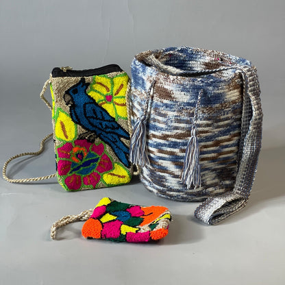 ✨Combo: Mochila MEDIANA Diseño+ Portacelular + (MONEDERO GRATIS) 🎁