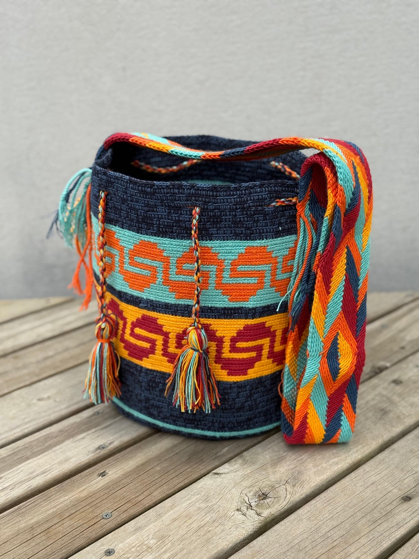 Nuanced Wayuu backpack