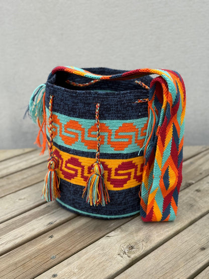 Nuanced Wayuu backpack