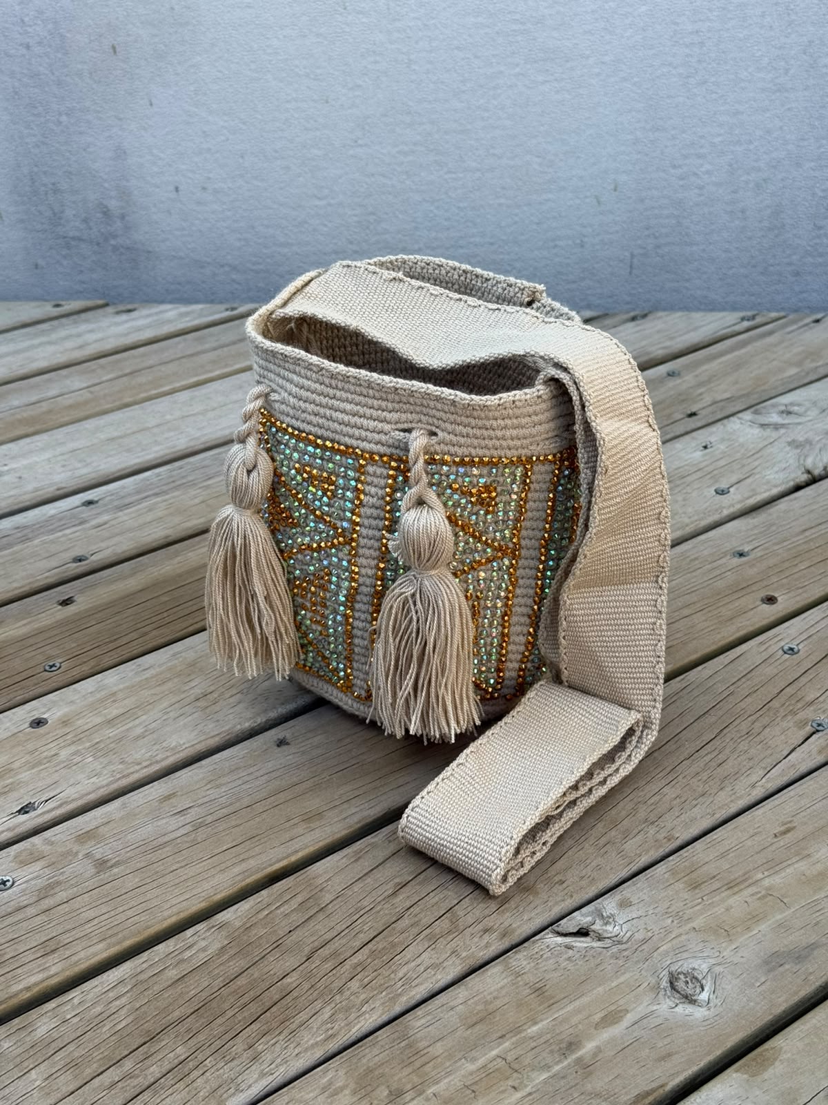 Mochila Pequeña Perlada (17x15)