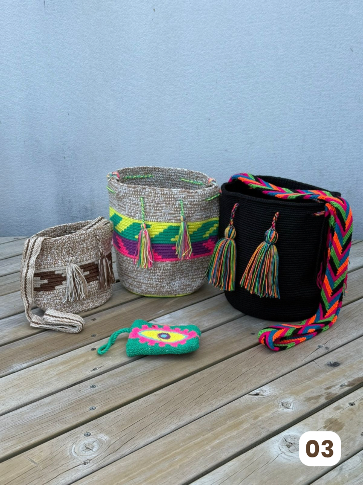 ✨Pack Especial: 2 Mochilas MEDIANAS+ (Mochila PEQUEÑA + Monedero Regalo) 🎁