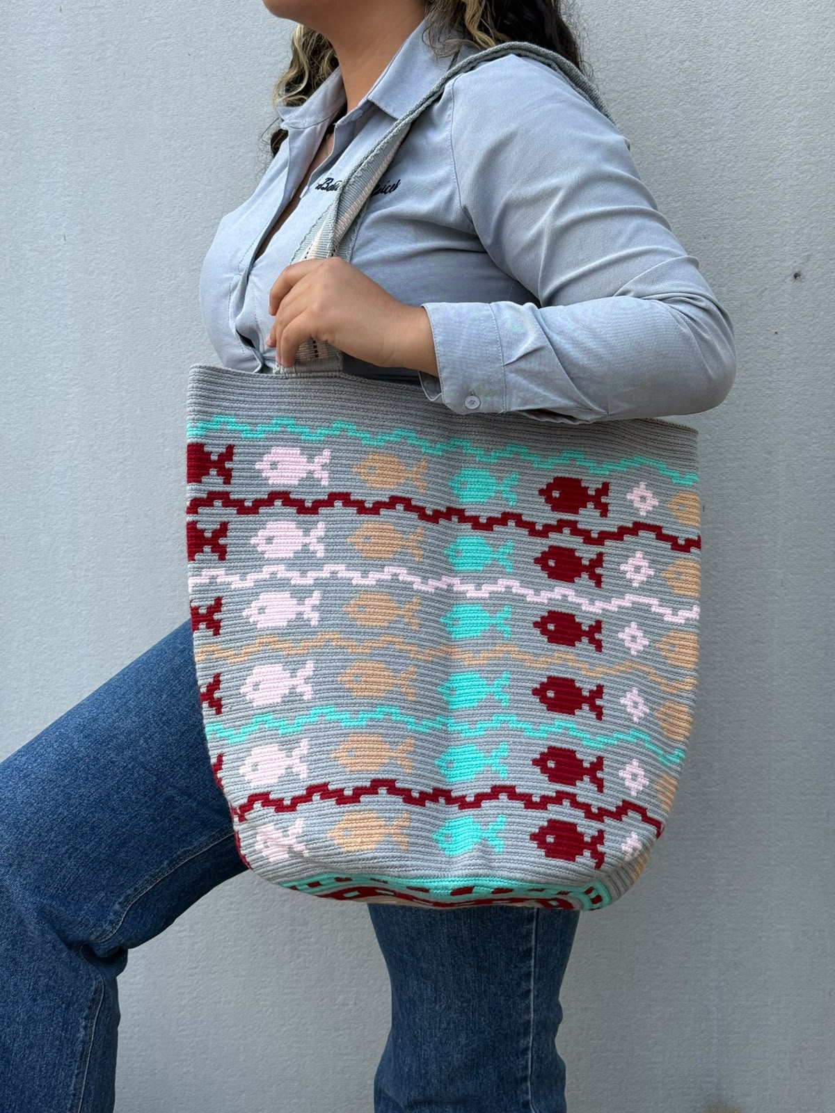 Mochilon Wayuu Edición Limitada (40x34)