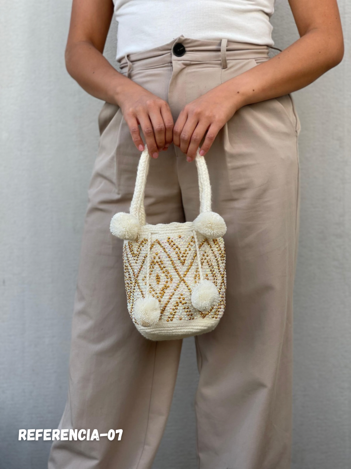 Mochila Pequeña Perlada💎⭐️ (17x15)