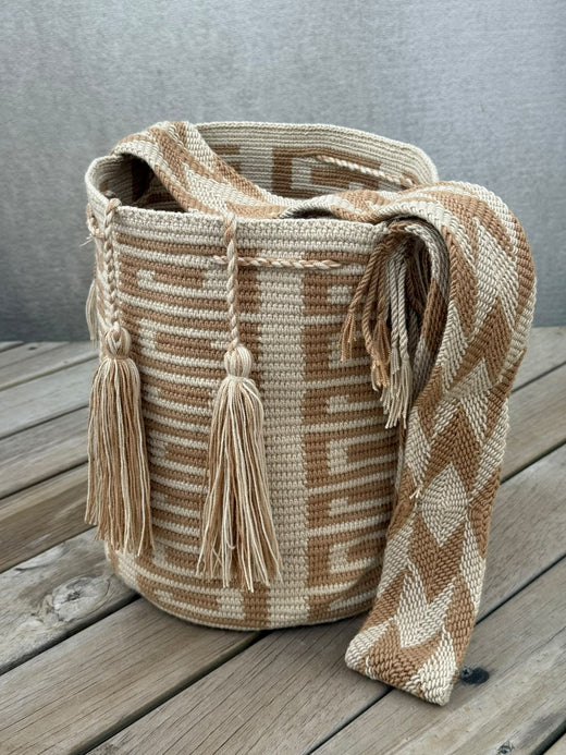 Mochila GRANDE Tonos Tierra (31x28)