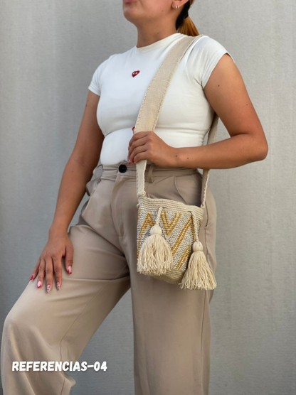 Mochila Pequeña Perlada💎⭐️ (17x15)