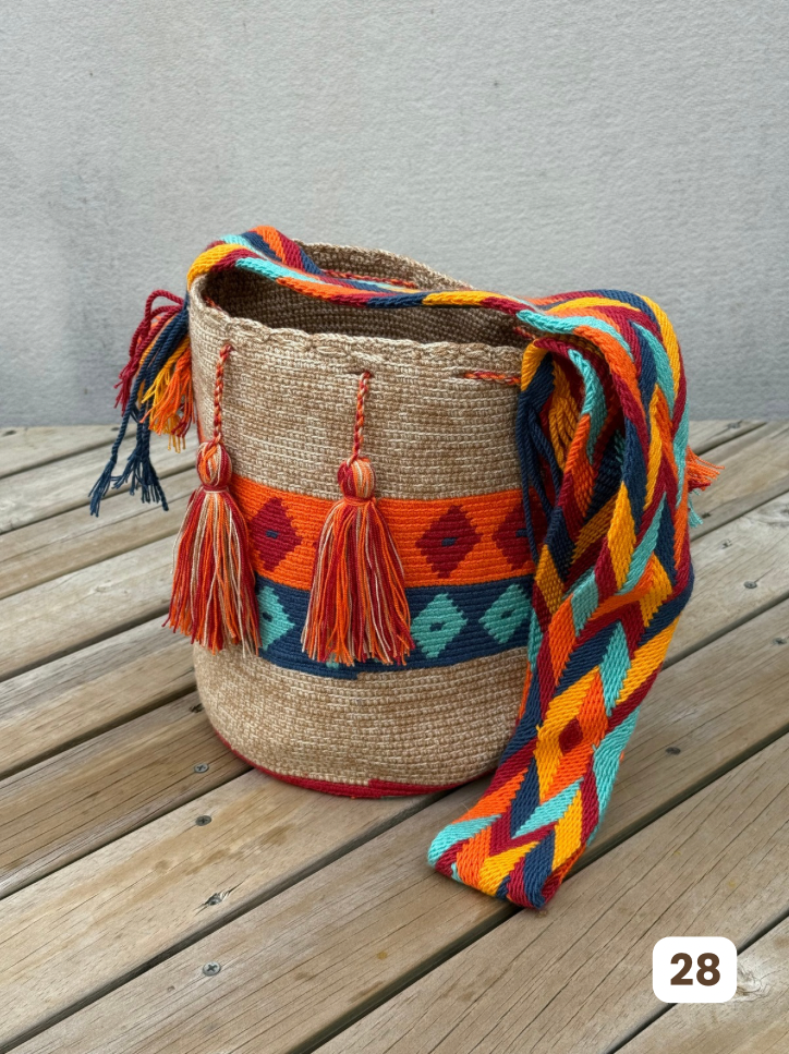 Nuanced Wayuu backpack