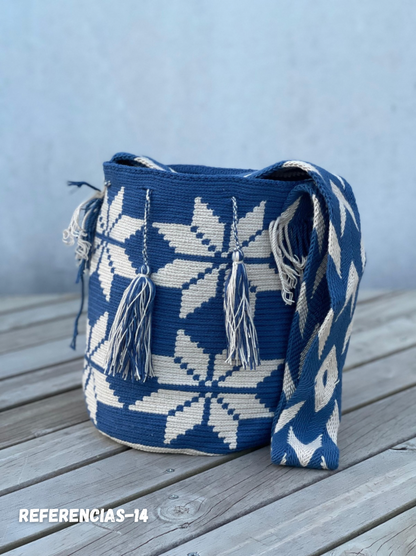 Mochilas GRANDE Diseño Hombre 🔹🩶 (31x28)