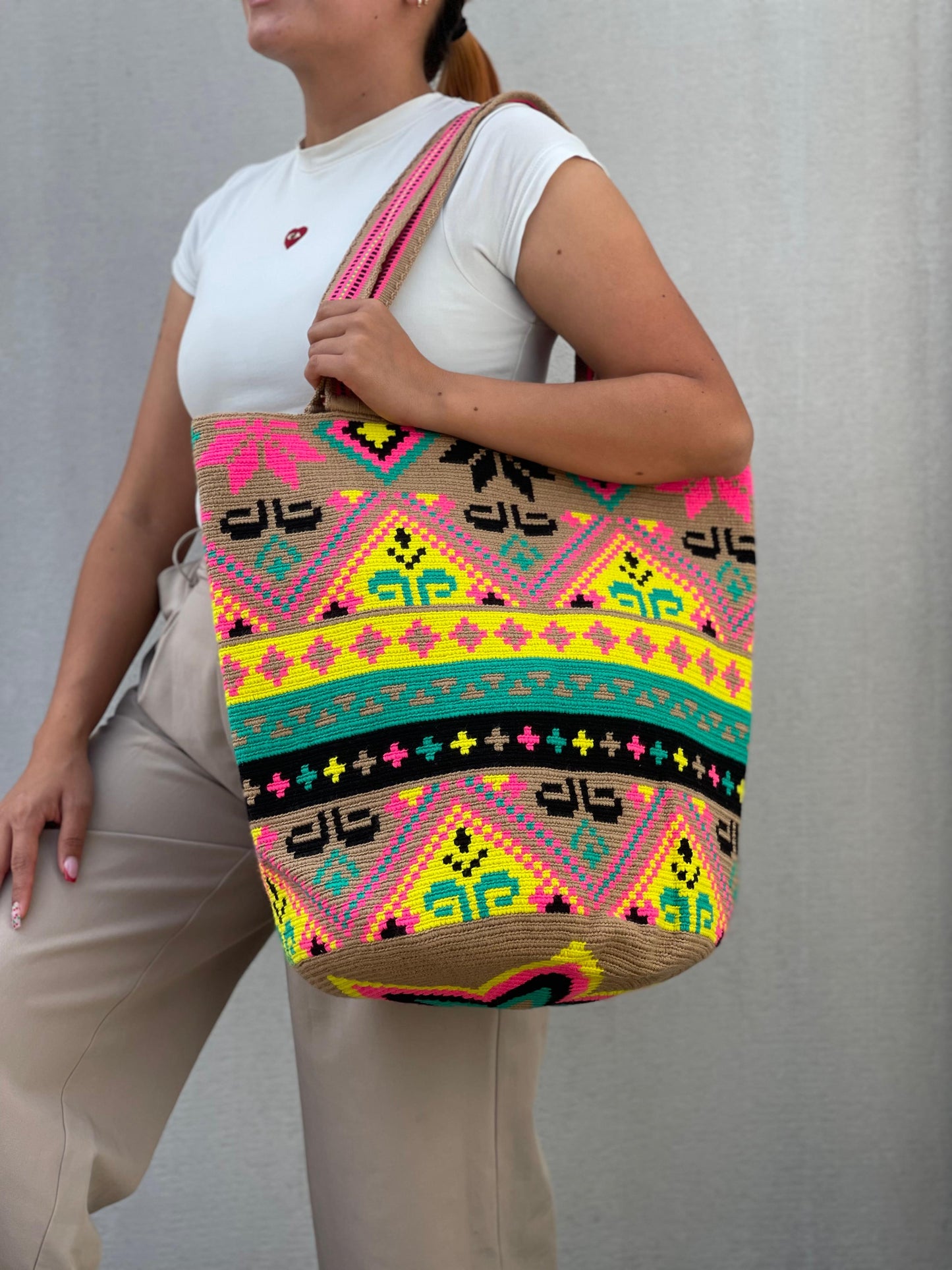 Mochilon Wayuu  Edición Limitada⭐️ (40x34)