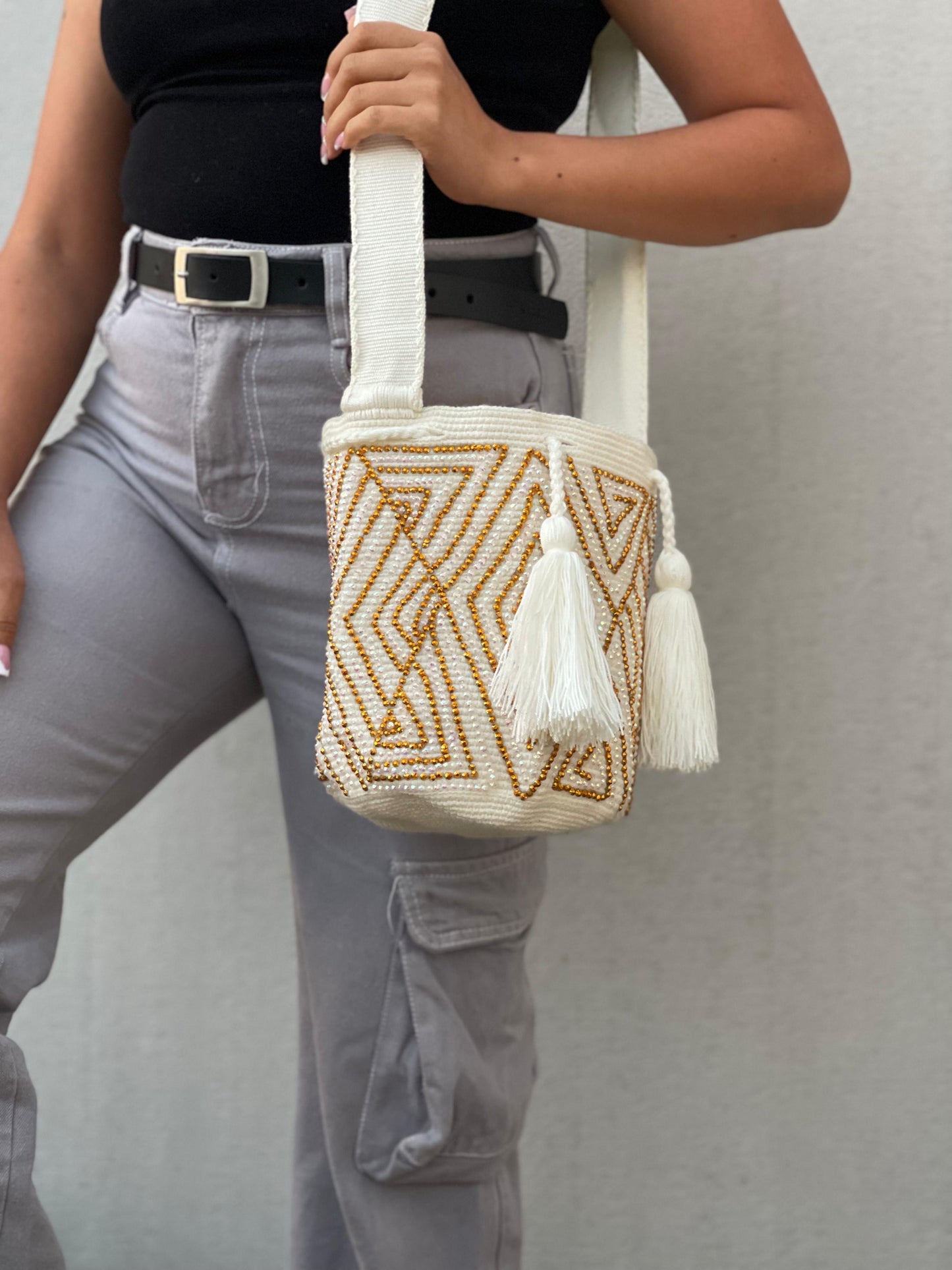 Mochila MEDIANA Perlada💫(22x18)