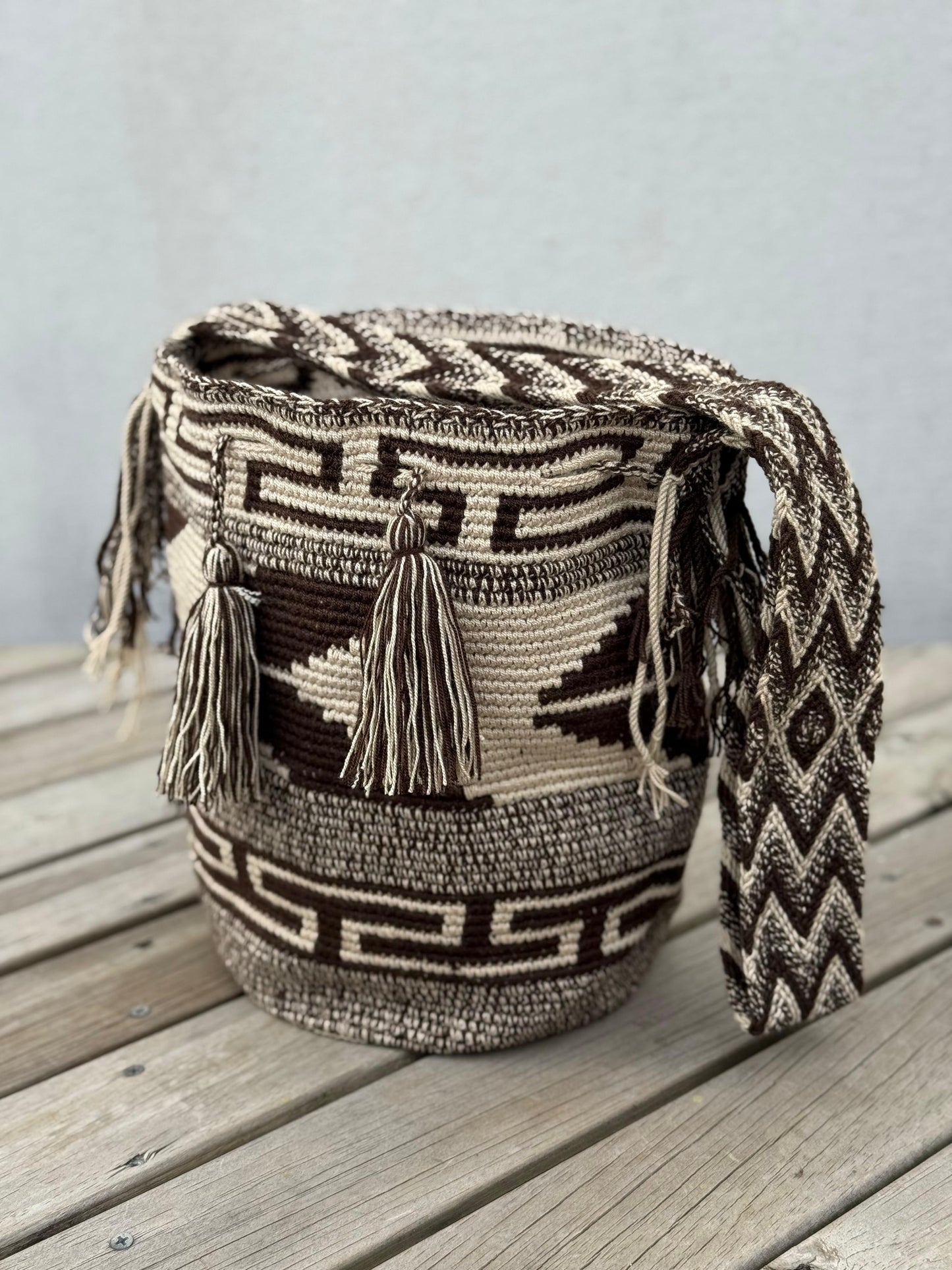 Mochilas GRANDE Diseño Hombre 🔹🩶 (31x28)