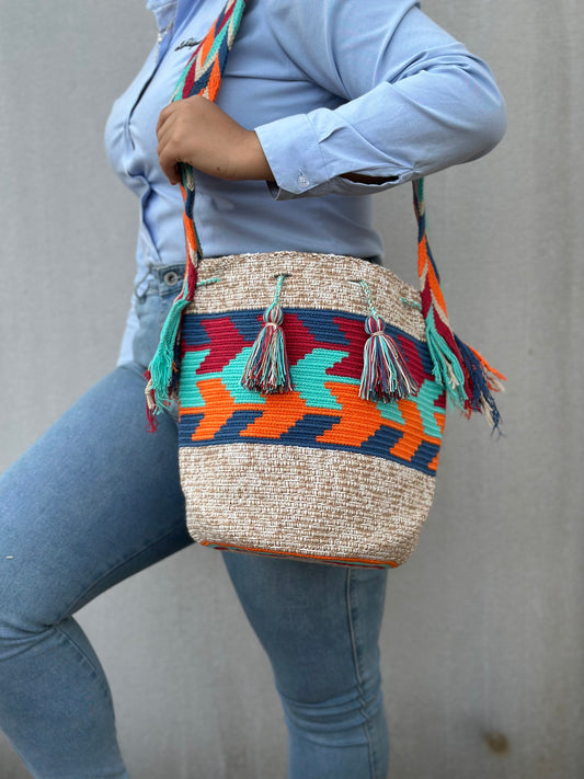 Mochilas GRANDE Matizadas💫 (31x28)