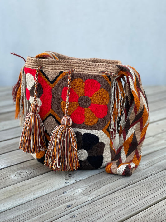 Mochila GRANDE Tapizada (31x28)🦜