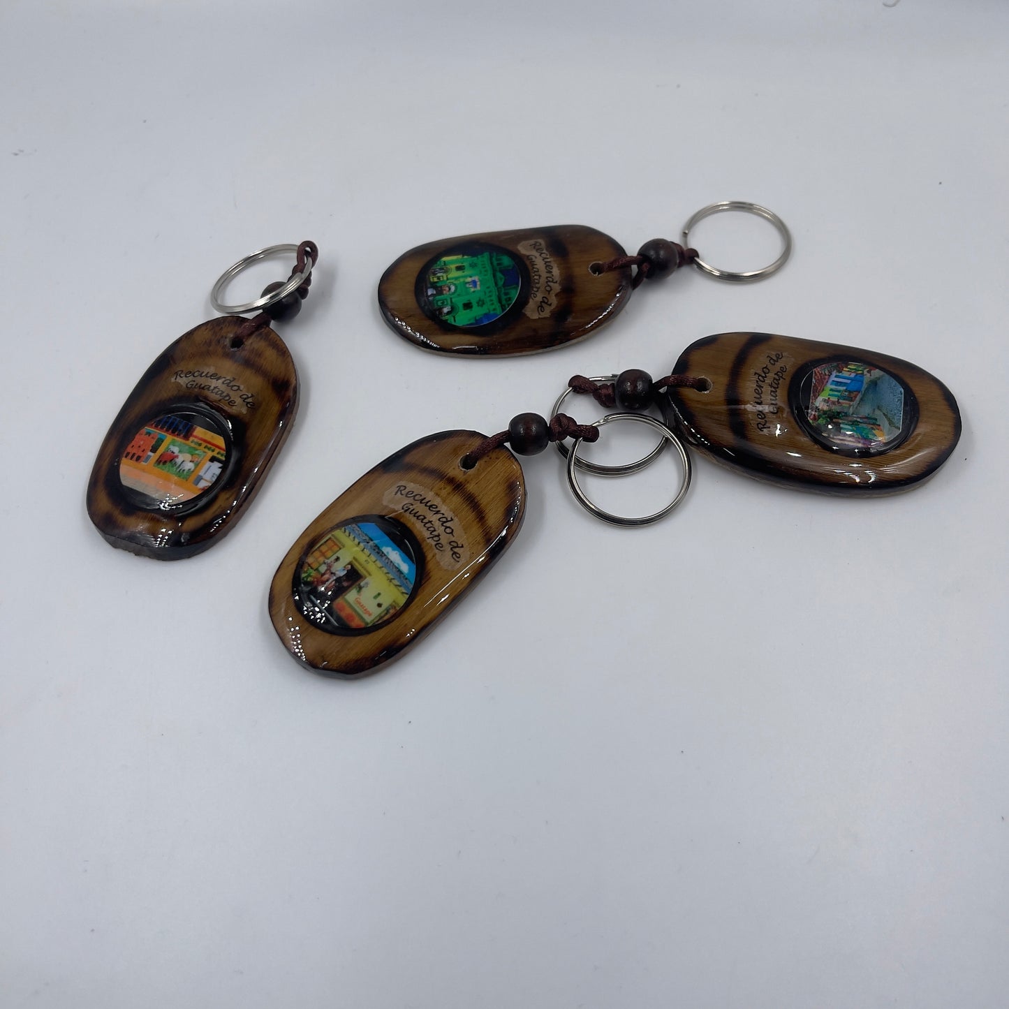 3x Llavero Bambu Guatape