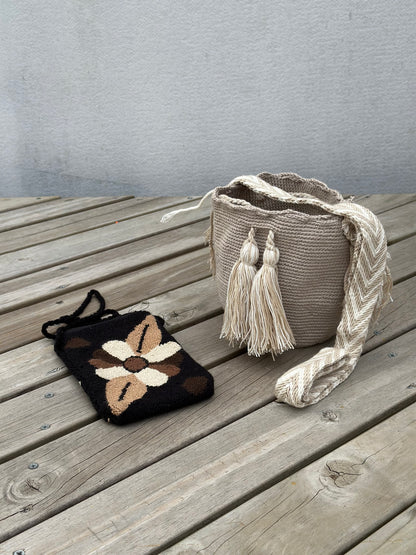 🎒📱 Combo Wayuu: Mochila Pequeña + PortaCelular 🚚✨