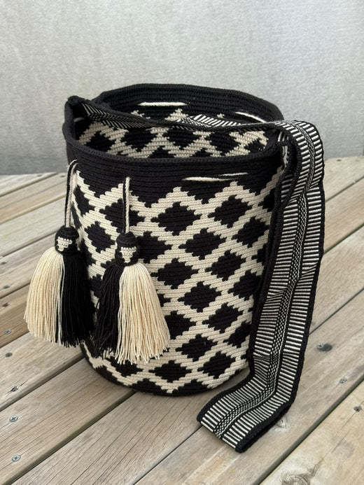 Mochila GRANDE PREMIUM Tonos Neutros (32x29 cm)
