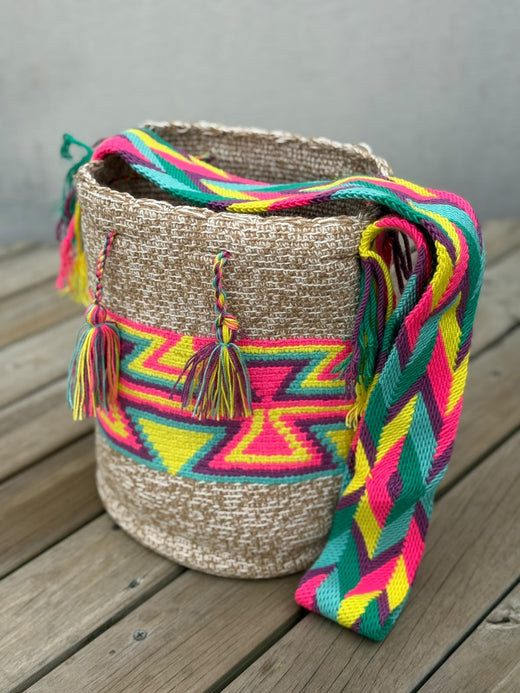 Mochilas GRANDE Matizadas (31x28)