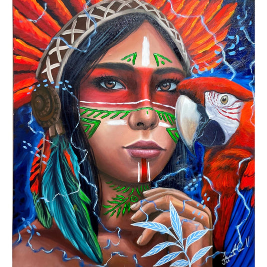 Serie “Mujer Guacamayo” 🦜