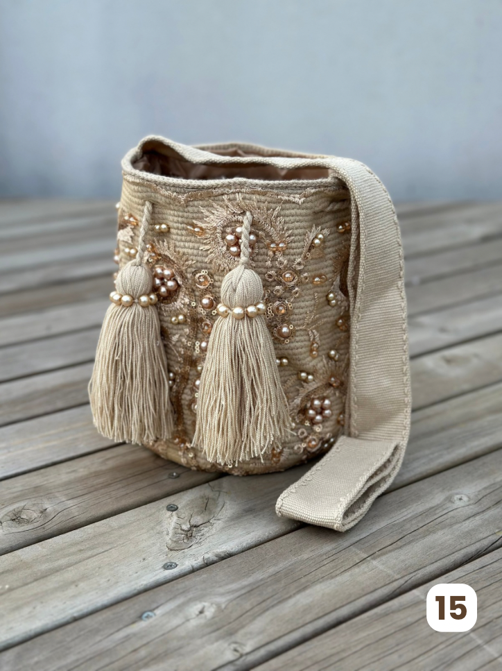 Mochila MEDIANA Recamada🌟💎(22x20)