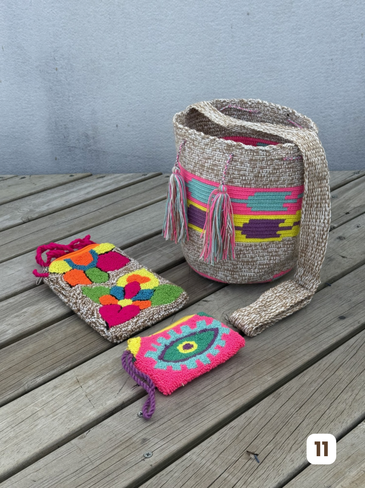 ✨Combo: Mochila MEDIANA Diseño+ Portacelular + (MONEDERO GRATIS) 🎁