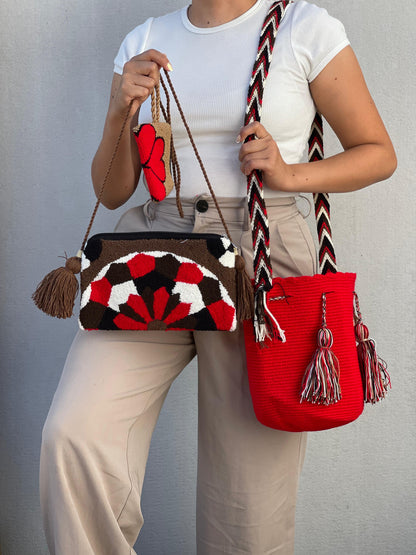 💫 Combos Wayuu: Mochila MEDIANA+ Sobre + (MONEDERO GRATIS) 🎁