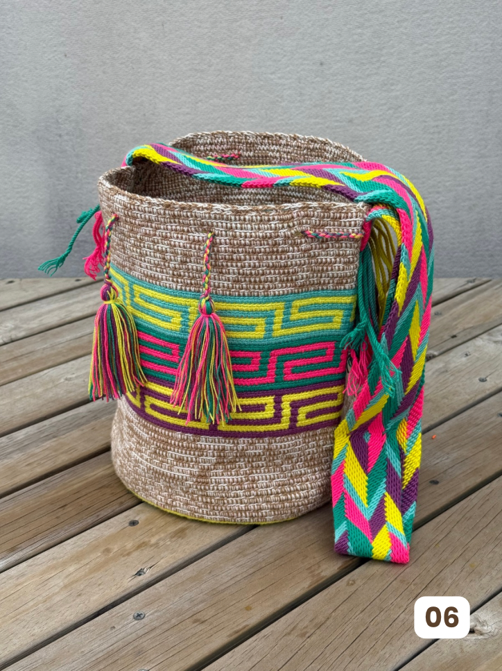 Nuanced Wayuu backpack
