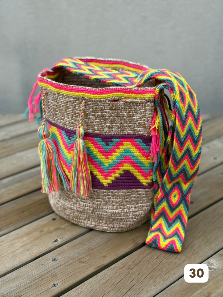Nuanced Wayuu backpack