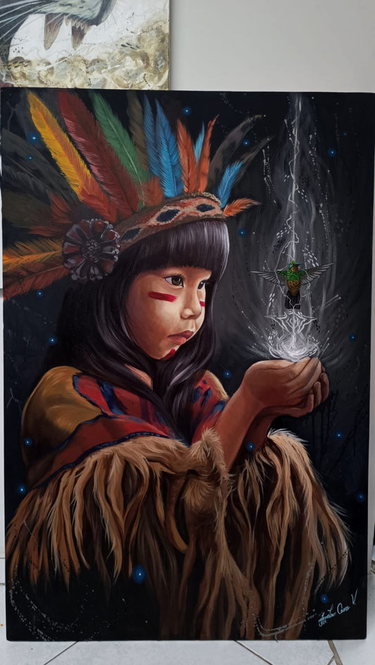 Serie “Explorando el Reino de los Colibrís” 🐦✨