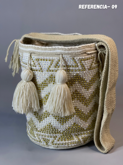 Mochila GRANDE Perlada💫(31x28)