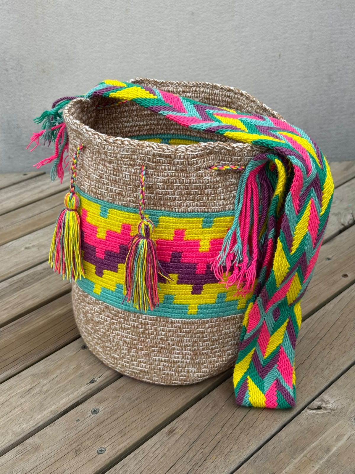 Mochilas GRANDE Matizadas (31x28)