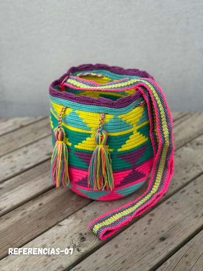 Mochila MEDIANA Tonos Pastel (22x18)⭐️