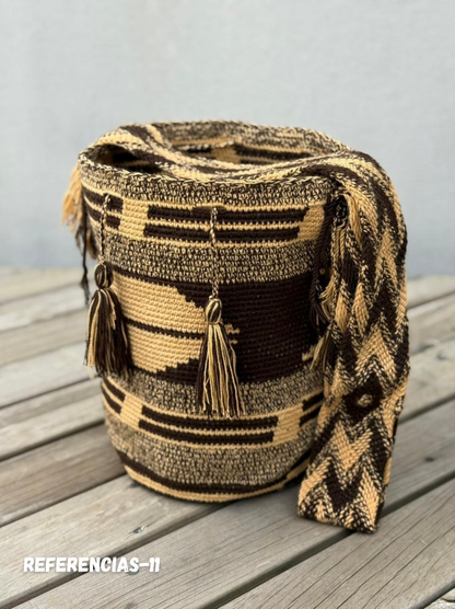 Mochilas GRANDE Diseño Hombre 🔹🩶 (31x28)