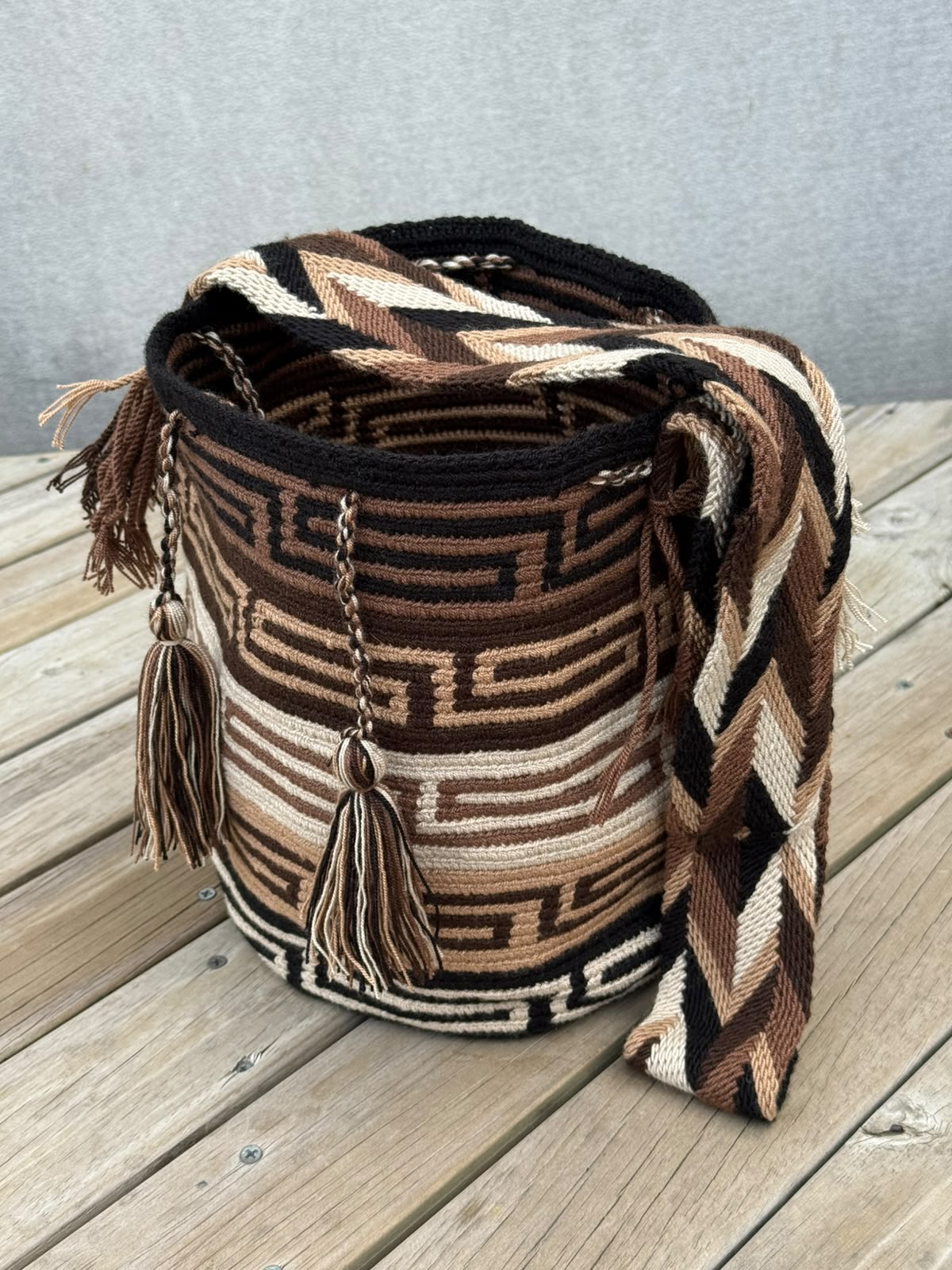 Mochila GRANDE Tonos Tierra (31x28)