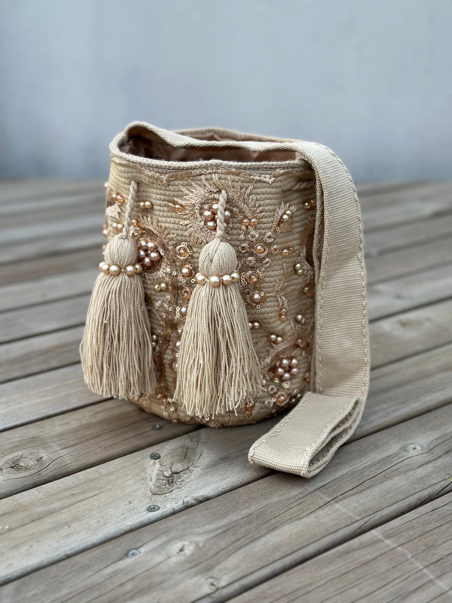 Mochila MEDIANA Recamada🌟💎(22x20)