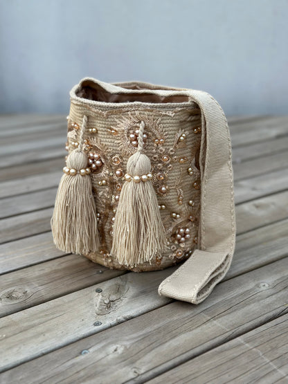 Mochila MEDIANA Recamada🌟💎(22x20)